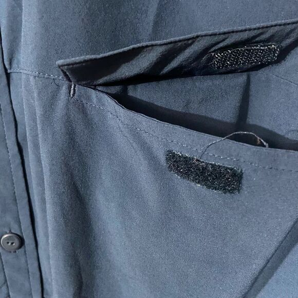 Adidas Athletic Fit Button Up Collared Shirt - Picture 3 of 5